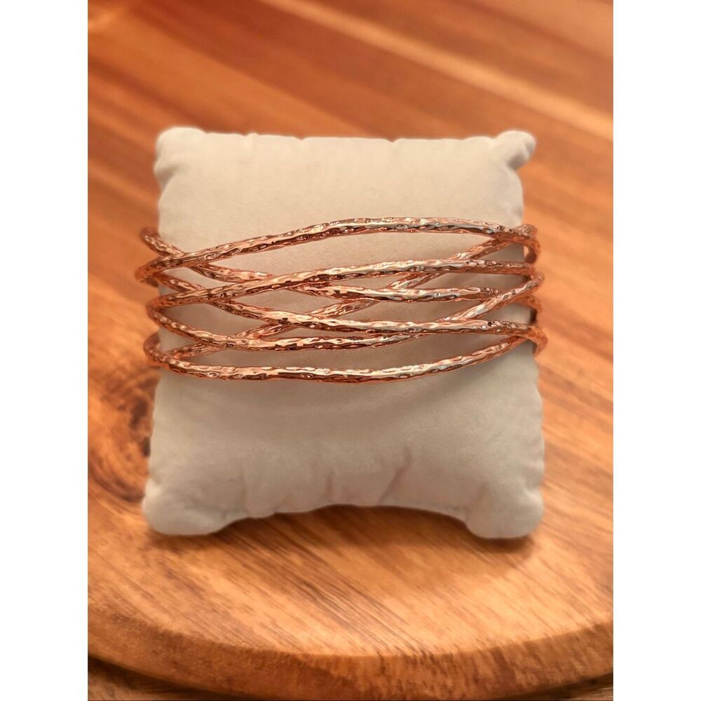 Park Lane | Zelah Bracelet | Rose Gold | 3” Diameter